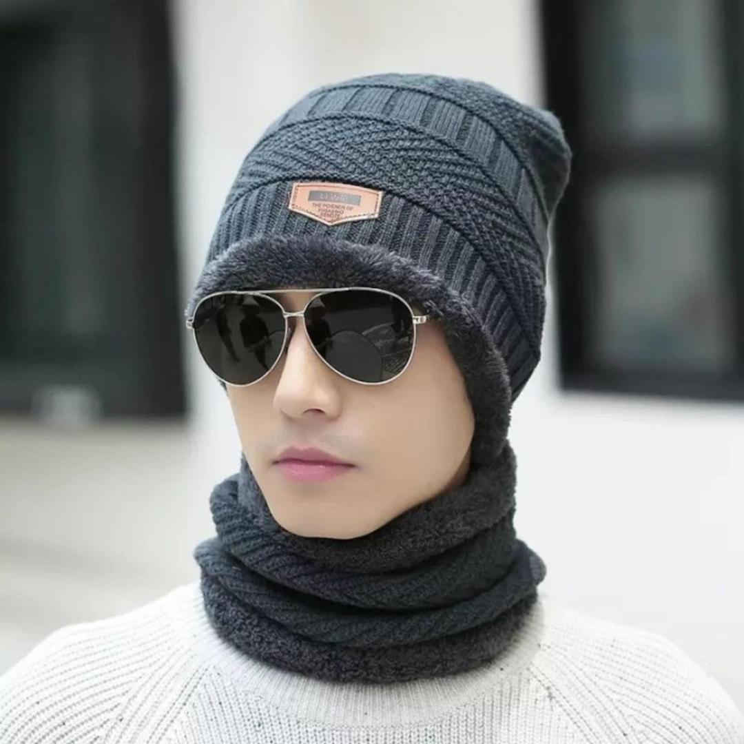 Winter Cap with Neck Warmer