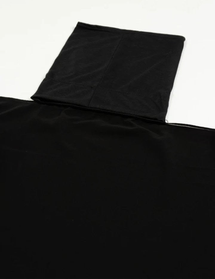 Georgette Hijab with attached cap