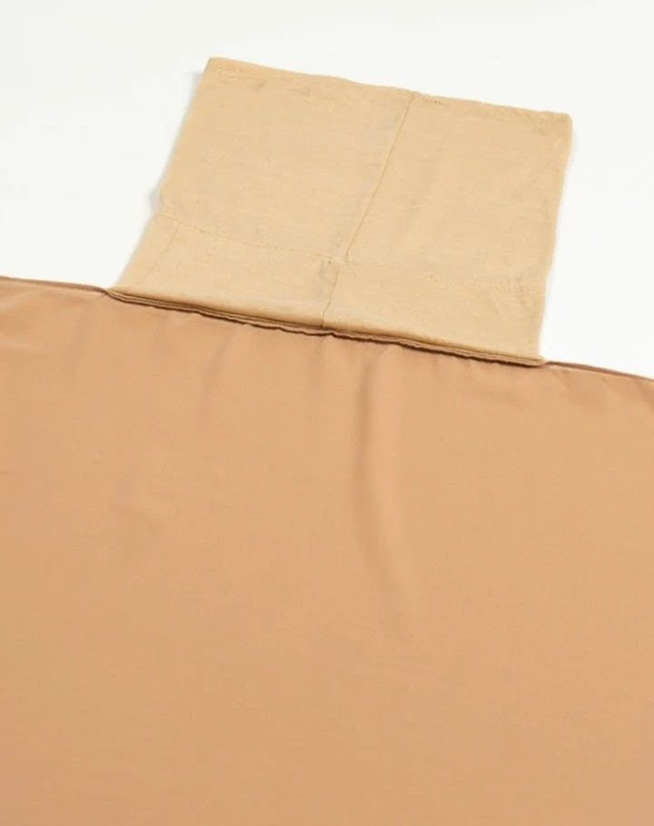 Georgette Hijab with attached cap