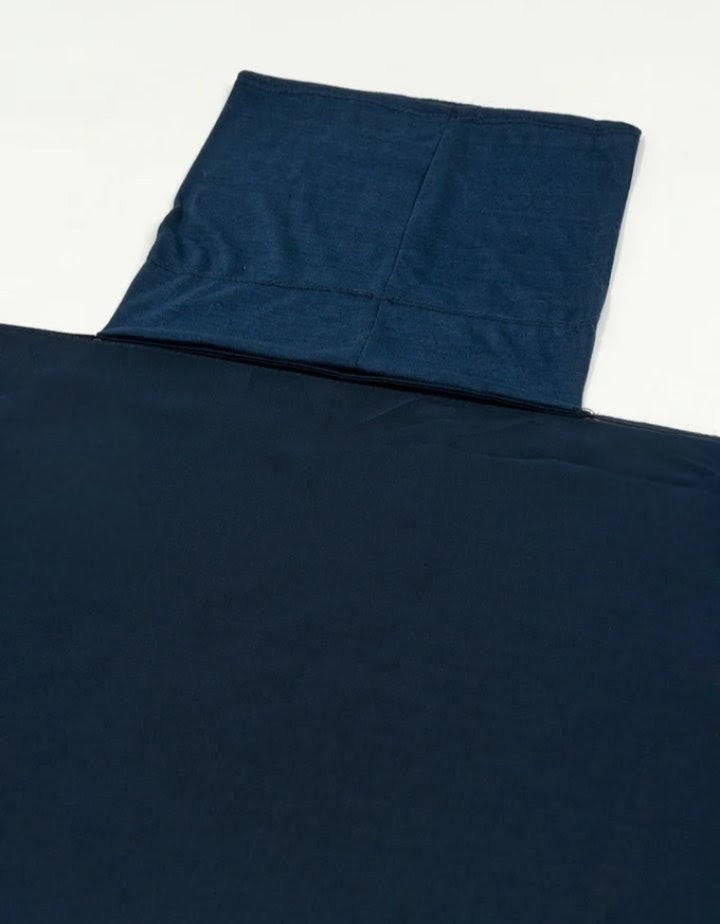 Georgette Hijab with attached cap