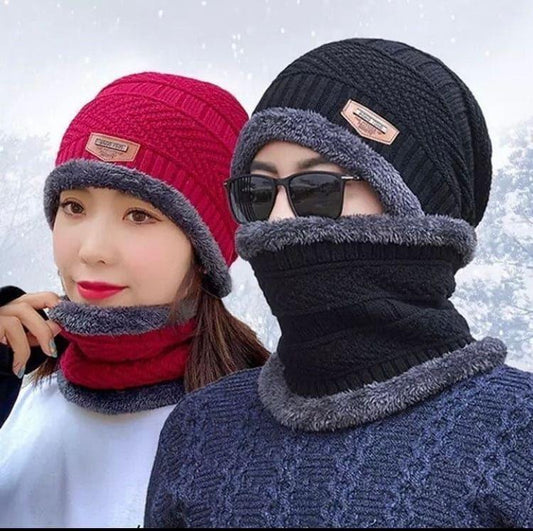 Winter Cap with Neck Warmer