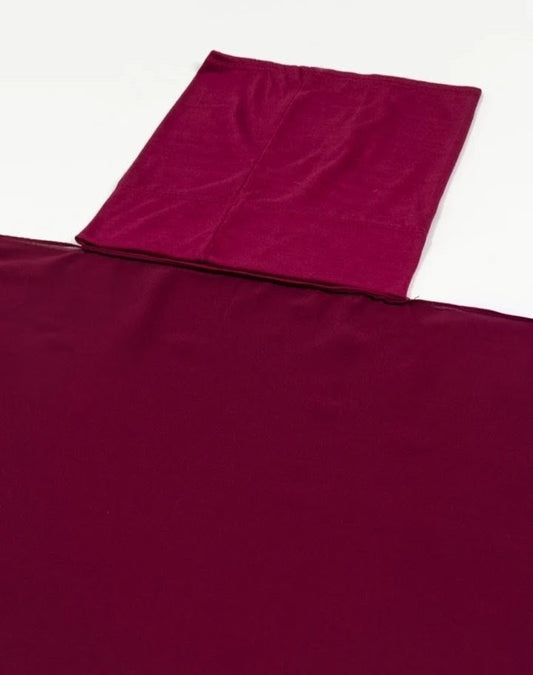 Georgette Hijab with attached cap
